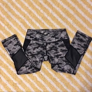 Reebok Workout Crops in Digital Camo